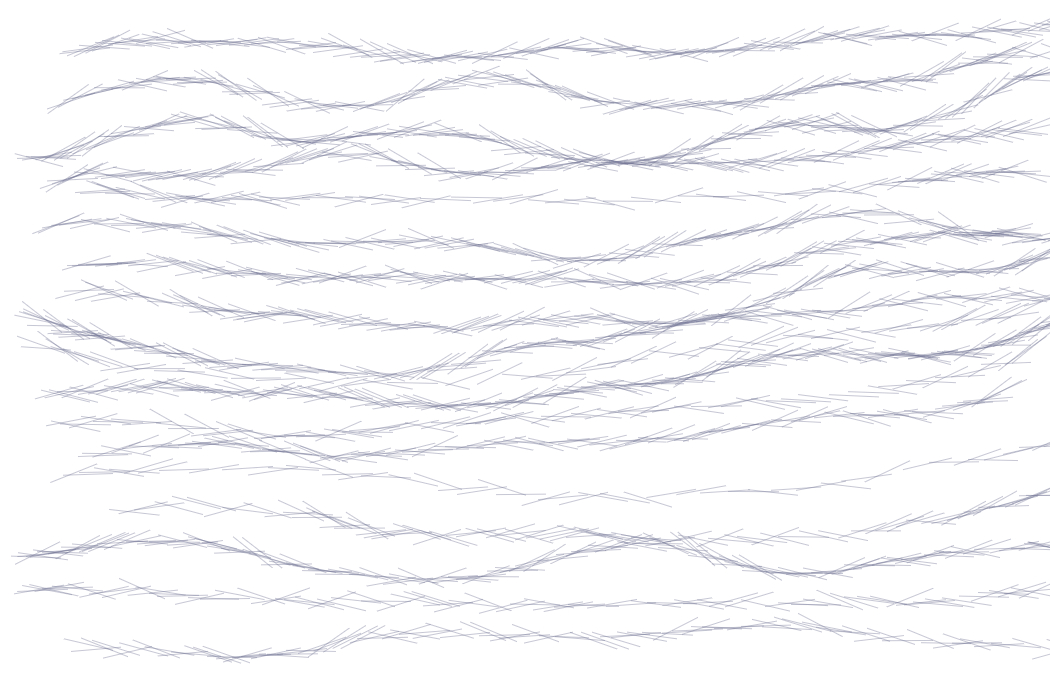 Для тех, кто не понял, это река, горы или ворсинки в пледе.