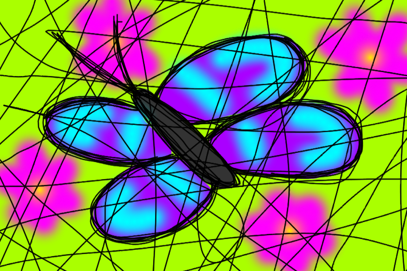 Помню, что когда-то рисовала в таком стиле, только на бумаге