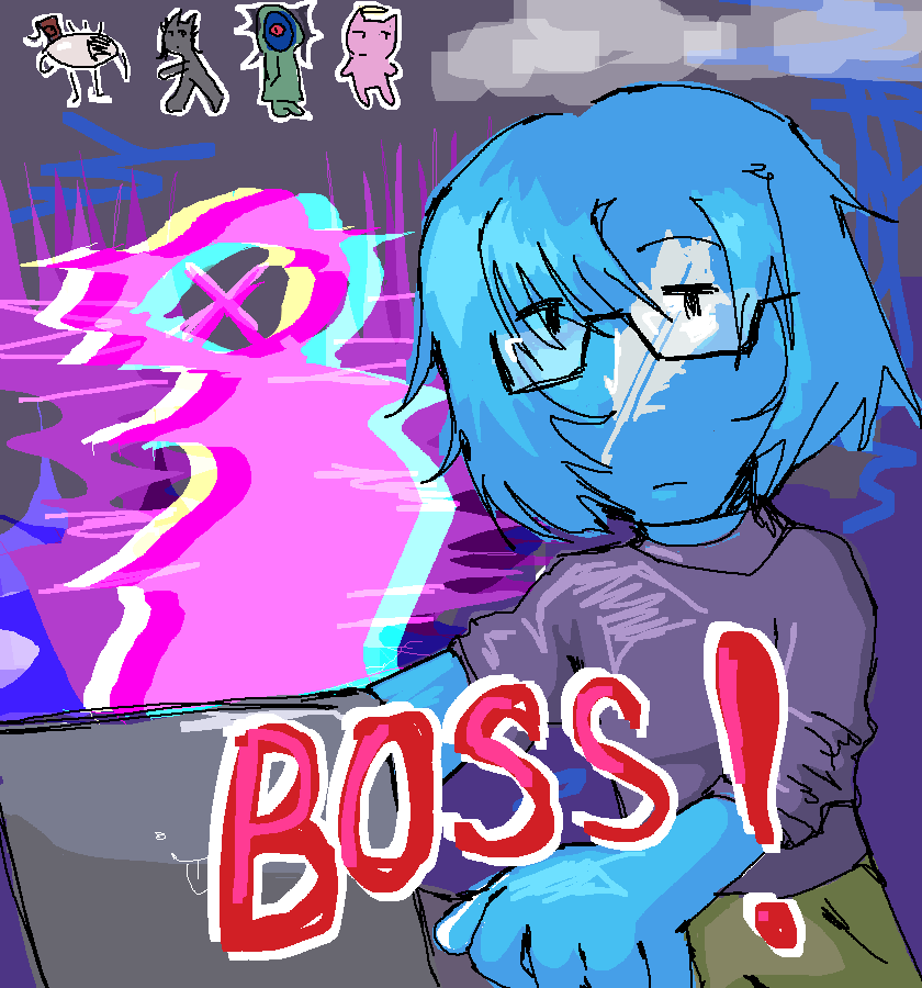 арт по газикверсу :⫐<br />
босс глюк<br />
<br />
хз мне понравилось идея что лонети исправил баг так шо держите артик , он полускетчевый, тк мне было оч лень