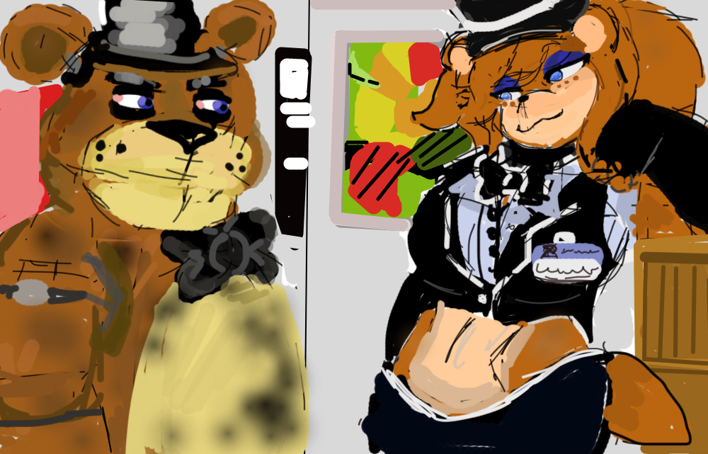 Freddy and Frenny Five Nights at Freddy's / Пять ночей с Фредди / FNAF / Scott Cawthon