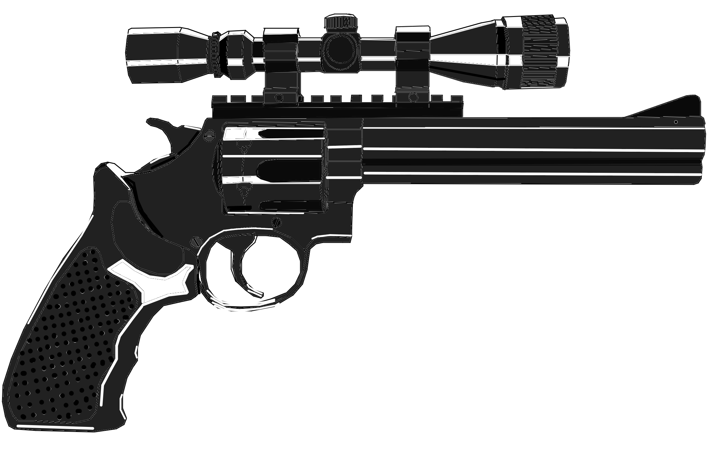 "Магнум" 44 калибра (Smith & Wesson Model 29)- пожалуй самый известный револьвер в мире. Он похож на зверя и стал иконой кинематографа благодаря цитате героя Клинта Иствуда, "Грязного Гарри", "это самый мощный револьвер в мире". Револьвер производился с различными длинами стволов от 3 до почти 11 дюймов, хотя это никак не влияло на его "убойность". В настоящее время, Smith & Wesson Model 29 уже не является самым мощным револьвером в мире, но по-прежнему узнаваем, благодаря былому величию<br />
<br />
Массивный и чрезвычайно смертоносный револьвер специально разрабатывался под мощный патрон Элмера Кита, .44 Magnum. Патрон способен сразить дичь среднего размера. Magnum по-прежнему очень популярен, в основном благодаря его большой останавливающей способности. Когда револьвер Smith & Wesson Model 29 только появился, он был самым мощным в мире. Об этом говорил даже его вес, это почти 1,3 кг, барабаном на шесть патронов, каждый из которых несет 1 570 Дж энергии, а пока летит до цели, то преодолевает звуковой барьер. Револьвер предназначался в первую очередь для любителей оружия и охотников, однако он не нашел места ни в правоохранительных органах, ни у военных. Недостатком была сильная отдача, значительный размер и вес. Однако есть один вариант револьвера, который был специально разработан для военных – Бесшумный револьвер специального назначения AAI QSPR. Его специально создали для подразделений "туннельных крыс", которое существовало во время войны во Вьетнаме. Солдаты очень нуждались в маленьком и смертоносном оружии для ведения боя на сверхближних дистанций. Smith & Wesson Model 29, с патронником для .44 Magnum стал идеальным выбором. Его оснастили 1,3-дюймовым стволом и сделали специальные патроны, в каждом из которых было 15 вольфрамовых шариков.<br />
<br />
Производство револьвера S&W Model 29 было прекращено в конце 1990-х годов, но компания "Smith & Wesson" время от времени запускает его производство в разных модификациях и в ограниченном количестве<br />