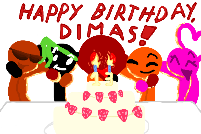Happy 13th Birthday,Dimas!
