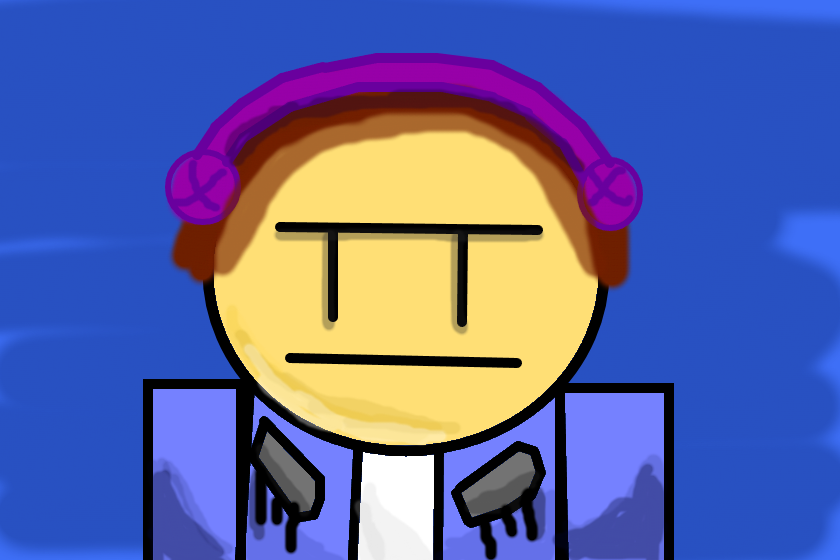 Мой первый ужасный рисунок.-_-. ( не я серьёзно, я не уметь рисовать)