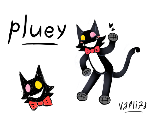 так то его зовут Maik но он хочет чтобы его звали<br />
Pluey