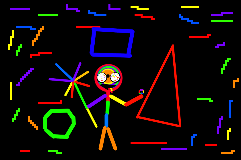 как вам это мой первый рисунок