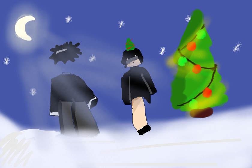 я решила нарисовать рб я придумала персонажей вот они