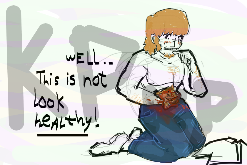 это не выглядит здоровым!