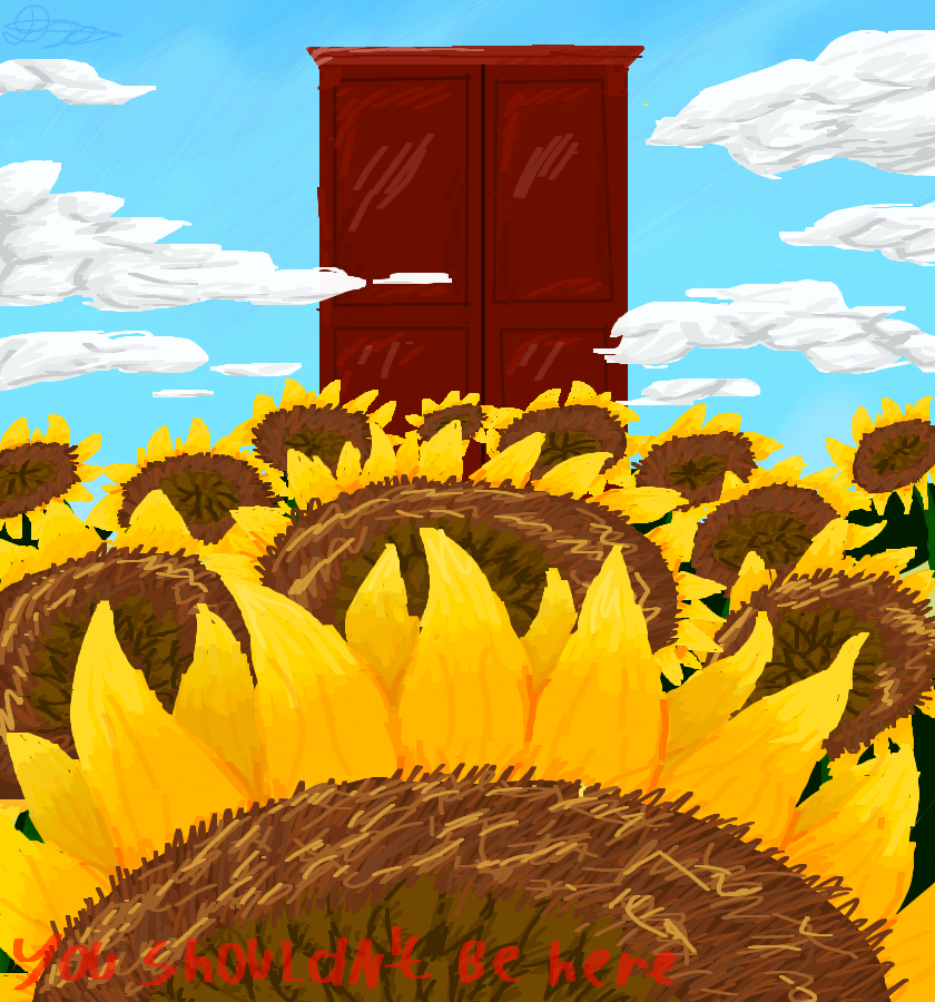 Место из моего сна №1<br />
Кароче этому сну лет 5 . Там я была как дуймовачка,стояла на подсолнахах и со мной говорить шкаф (это реальный шкаф из детской я тогда его боялась). И одна из фраз которую я помню это "ты не должна быть здесь" это всё что я помню.<br />
<br />
А ТАК ЖЕ Я ОБ СТЕНКУ ЕБ###ЛАСЬ ПОКА ЭТУ С##НЬ РИСОВАЛА , Я ЭТО БЛ#ТЬ ТРИ ДНЯ ПИЛИЛА ладно простите мне нужно было выговарится. Даст просто смотрел как я рисовала.<br />
<br />
Затраченное время на рис (примерное): 10-9 часов не считая перерывы