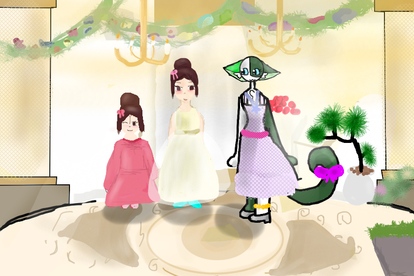 Коллаб с Маша фурри, Василиса, Дарапопка и Мила. Василиса и Дарапопка не смогли нарисовать персонажа но нечего страшного!