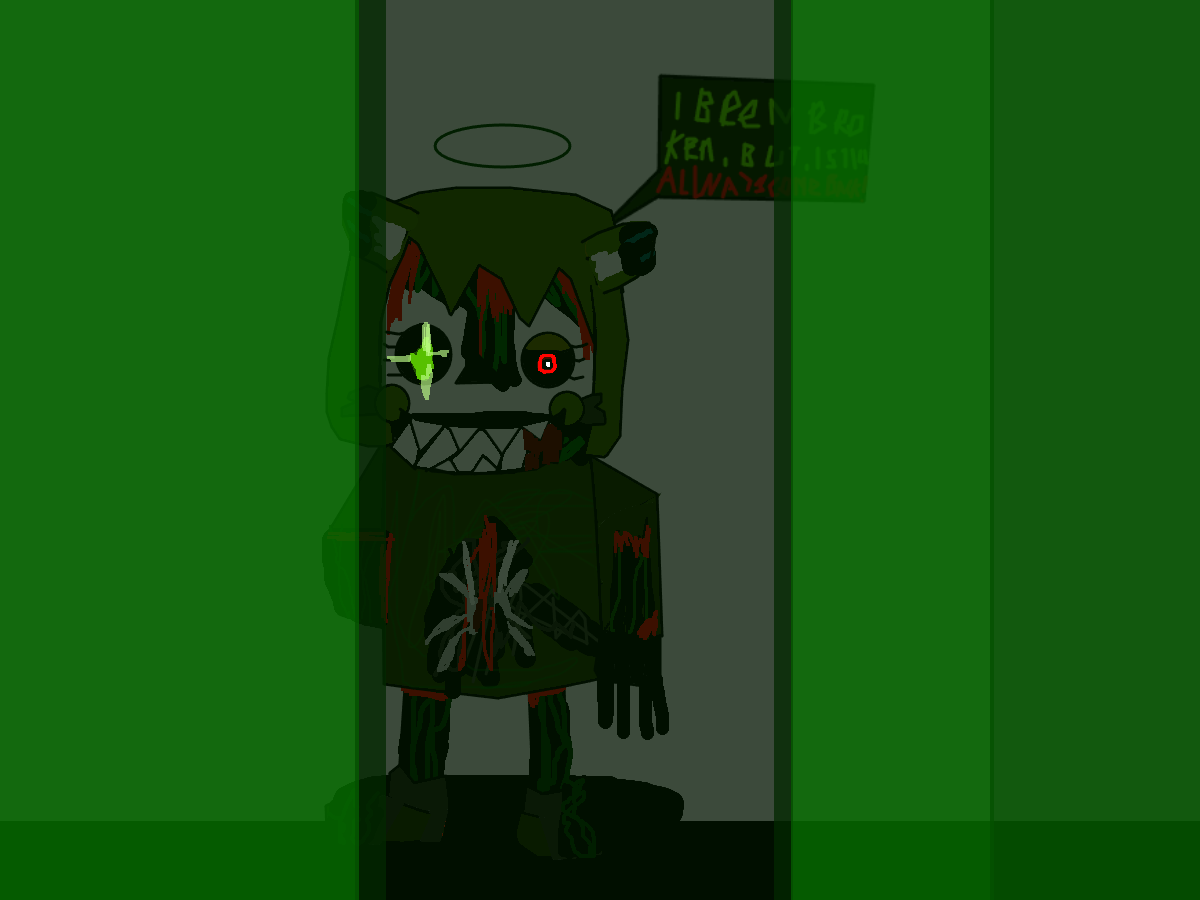 i was been broken this costume forever but im still keep believe i can be salvage nightmare toy tails
