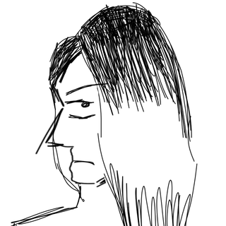 Чета хуйня, хотел перерисовать рисунок с бумаги.
Это Себастьян Бах
Бабах