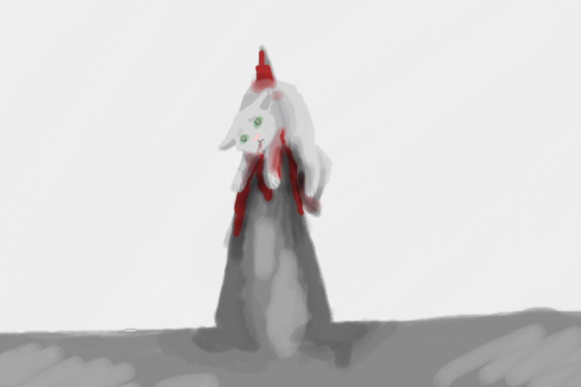 Мини фанартик посвящённый персонажу Огненной Звезды, Белому Перу.