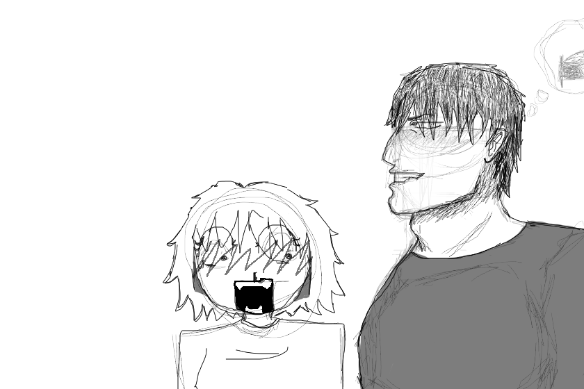 сама все рисовала