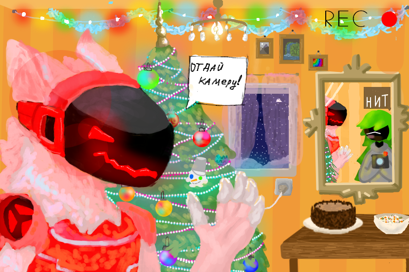 На новогодний конкурс Лонети.