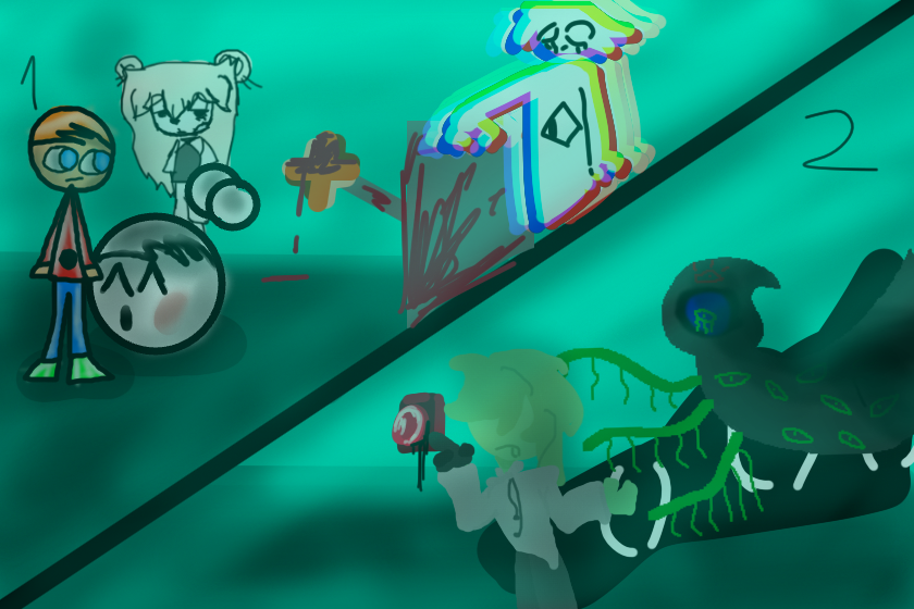 Секреты подземелья часть 11<br />
Тоня, Эльм, Лигий пошли за рычагом, в то время когда борщевик на чеку .<br />
Тоня: ну и нафига нам эта кровь?<br />
Лигий: не знаю…<br />
Эльм: нашли мы Рычаг!<br />
Когда рычаг подняли вверх , решетка открылась.<br />
Борщевик: КНОПКА-!<br />
Появляется тюхе<br />
Тюхе: "Бръъшчъвиик!!!!!!" *хрипы и стоны*<br />
Борщевик: ЧТО Б**** ОТ ТЕБЯ НУЖНО-<br />
Тюхе: «ТФЫ ОЬЬ МЬЕНЯ НЬЕ УЙРДЕЩЬЩЬЬЬЬ»<br />
Борщевик: ТВОЮ МАТЬ- КЕОПКУ ЗАКЛИНИЛО<br />
(Появляется ЭГБ около рычага)<br />
ЭГБ: что надо-<br />
Борщевик: Б*** КНОПКА- АААА- БЛ**-<br />
(ЭГБ задержала тюхе и все убежали)<br />
Тюхе: «Дв Блвтваь , Зв чфто?!»<br />
ЭГБ: охотишься на кого-то?<br />
Тюхе: «ДЬА!»<br />
Продолжение следует