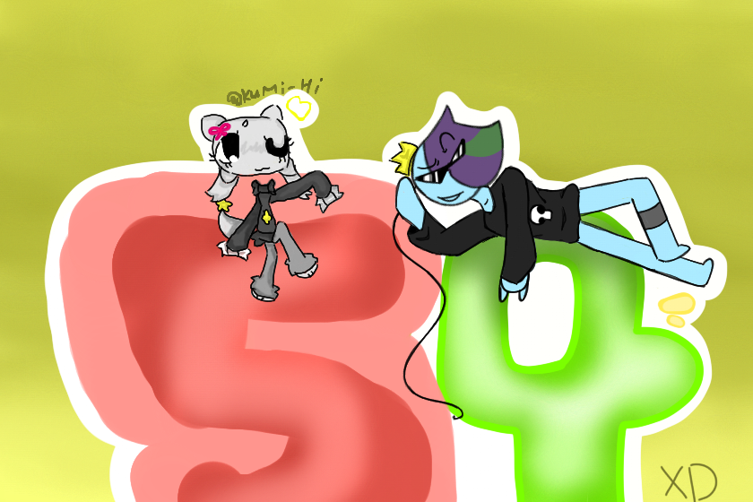 Доброго времени суток, друзья! <br />
На связи Ядерко и Lina с очередным коллабом!(☆▽☆)<br />
СПАСЕПА ЗА 54 ПАТПИСЧИКА ОГРОМНОЕ♡♡♡<br />
Мне даже не снились такие цифры(А мне много снится.. Очень многое) :3<br />
СПАСЕПА ВСЕМ ЗА ПОЗДРАВЛЕНИЯ, И АРТИК ОТ КУМИ, АВВВ>>>><br />
Ещё раз спасибо... Кхм..(✿^‿^)<br />
<br />
И кстати.. ПОЗДРАВЛЯЮ ТЕПЯ, КУМИК С 31 ПАТПИСЧИКОМ, ВАВАВА>>>>>(☆▽☆)(☆▽☆)(☆▽☆)