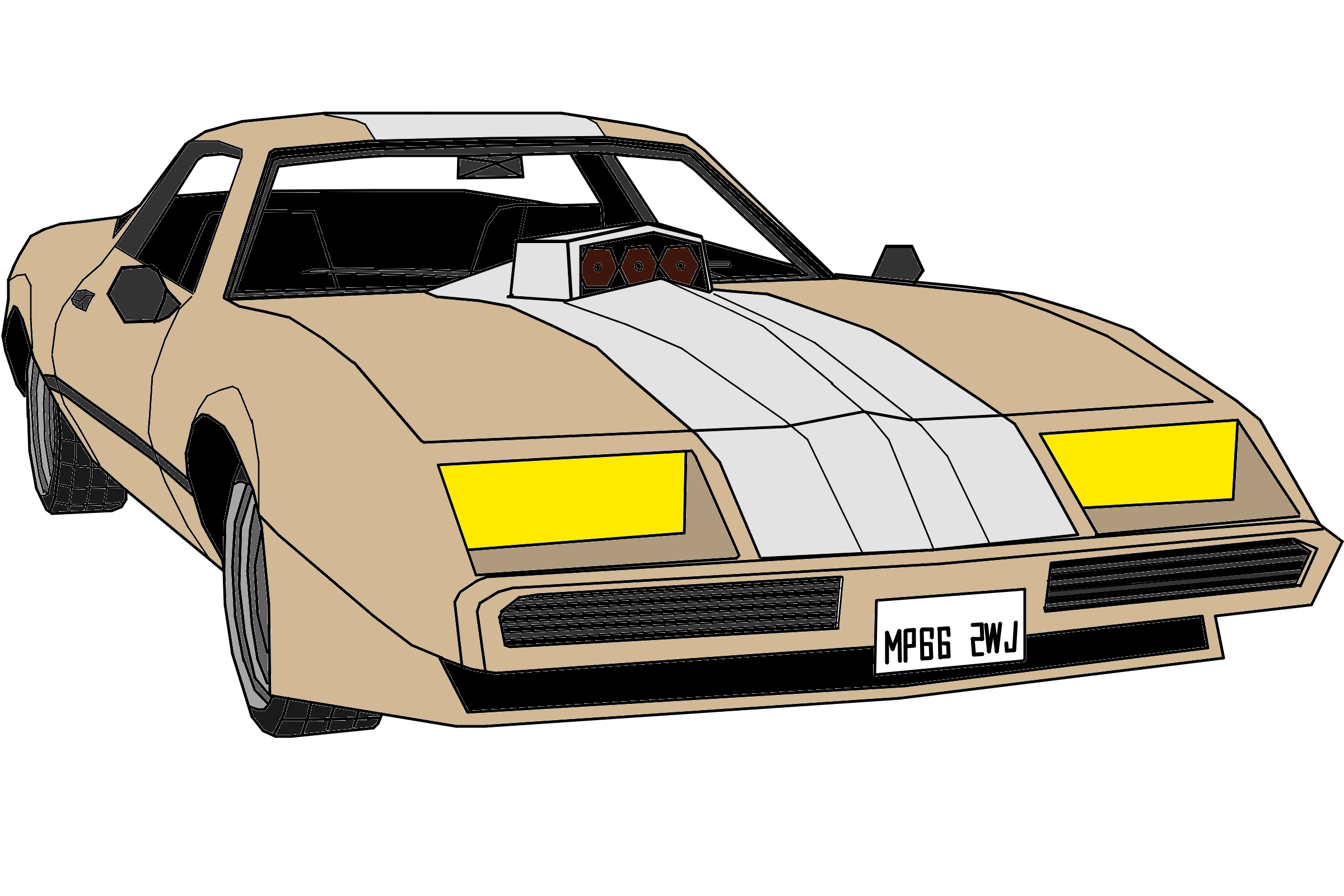 Машина Phoenix из игры GTA San Andreas