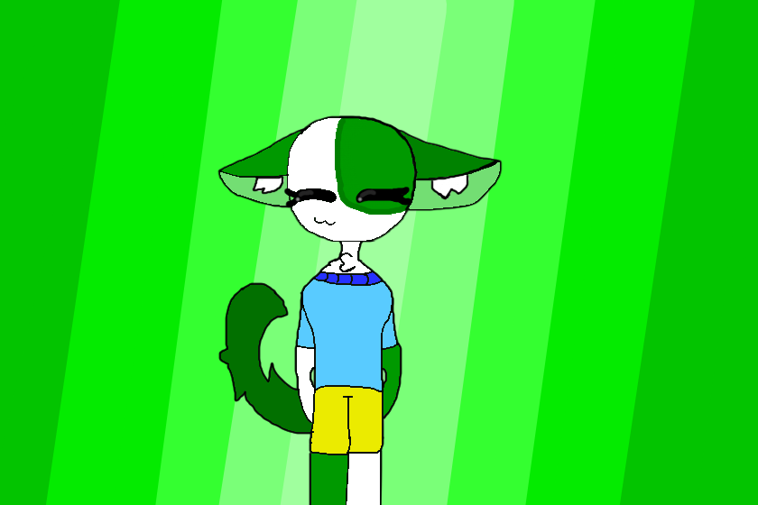 Артик для Маши Фурри. (Если что Мария, вы можете строго оценивать и ещё простите если я нарисовала не новый стиль, а такой, просто новый стиль очень сложный).