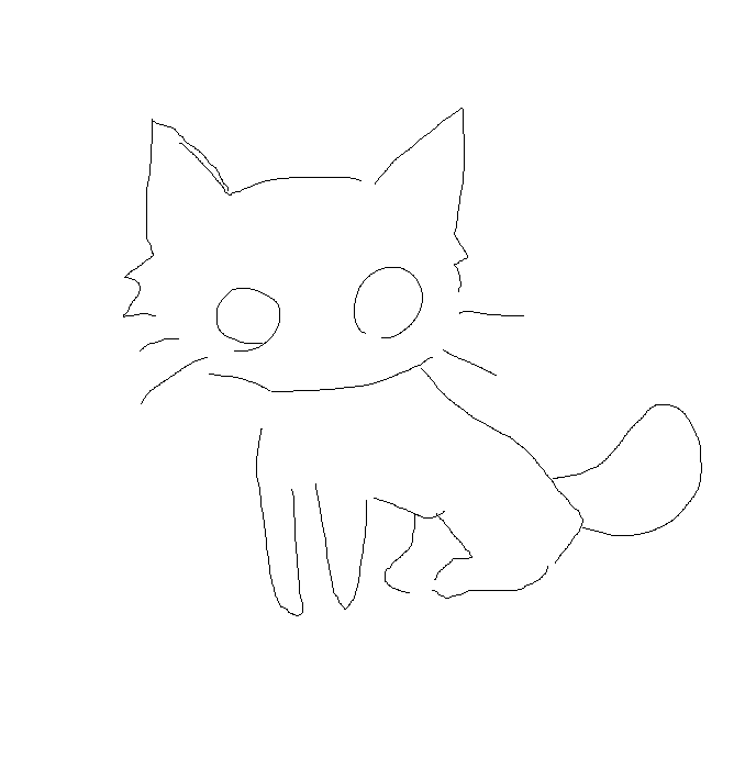 я эт нарисовала левой рукой