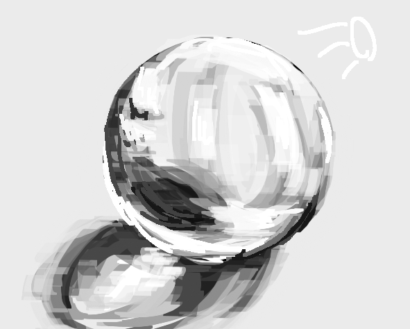 ну вот вам стеклянный шарик