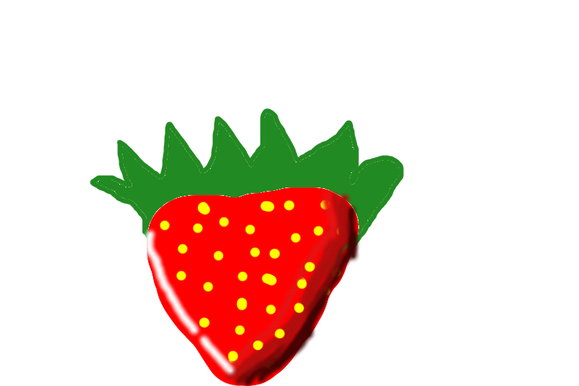 Реалестичная клубничка =3