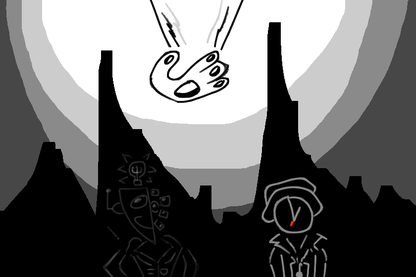 Избегай темноты!!! (вообще рофл арт я просто порисовать решил)