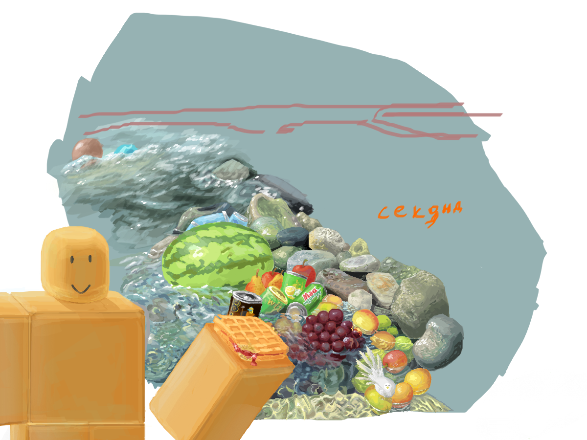 привет короче когда я рисовал этот рисунок я очень сильно уставал хотелось все бросить и улететь короче где-то месяц (наверно) занял этот рисунок я его себя заставлял дорисовывать но не дорисовал в итоге чтобы не страдать я его выложу отпущу и буду рисовть новые рисуночки