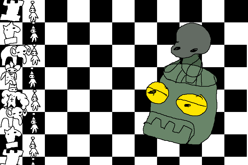 Когда решил поиграть в компьютерные шахматы после безперерывной 5 часовой игры пвз