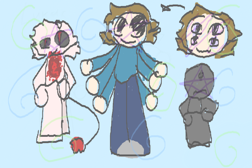 УРО Я НАКОНЕЦ ДОРИСОВАЛА! Меня лень охватовала..